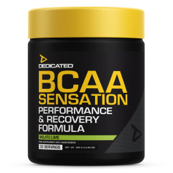 Dedicated Nutrition BCAA Sensation  345 g. Bcaa amino rūgštys gera kaina