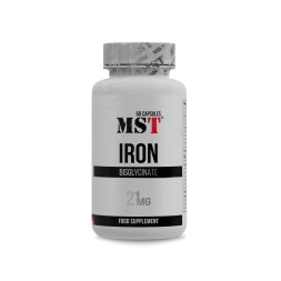 MST Iron Bisglycinate 21mg 120 caps