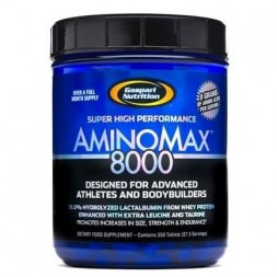 GASPARI AMINOMAX 8000  325 tabl. Bcaa amino rūgštys gera kaina