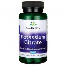 Swanson Potassium Citrate  120 caps.