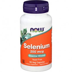 NOW Foods Selenium 200 mcg. (90 kaps.)