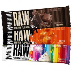 Warrior RAW Protein Flapjack  75g.