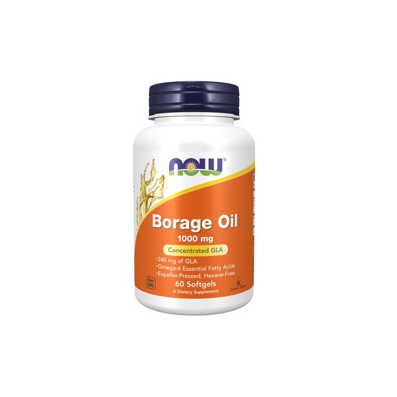 NOW Foods Borage Oil 1000 mg. (60 kaps.)