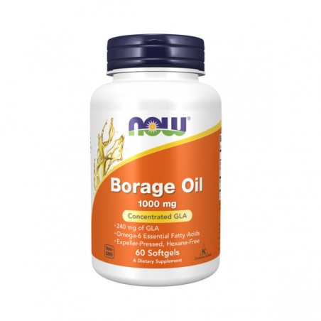 NOW Foods Borage Oil 1000 mg. (60 kaps.)