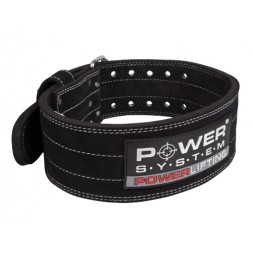 POWER SYSTEM Heavy Duty Powerlifting Belt Black